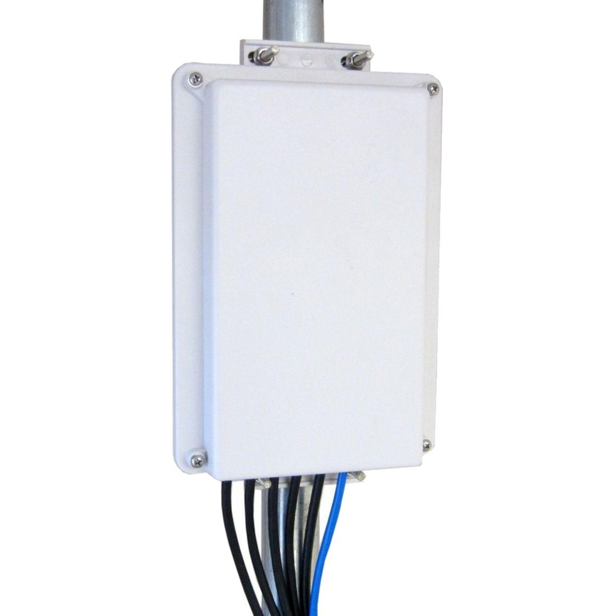Tycon Kit Outdoor Gigabit Splitter, 802.3At Input, 802.3Af Output + 48Vdc Passive Poe Out. Note: 30W Power Only, No Data On Second Out Port. Includes 56V 50W Poe Inserter (120/240Vac Input). - POE-SPLT48GOUTV