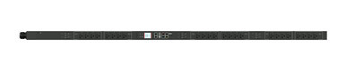 Raritan 1PH, 208V AC, 30A (24A rated); 24 outlets: 20x C13, 4x C19; plug: IEC60309 30A (UL) (Bottom-front feed), 5.0kVA; Unit Metered/Switched, Zero U vertical PDU, SecureLock ready, LED display, Ethernet - PX2-2497I2