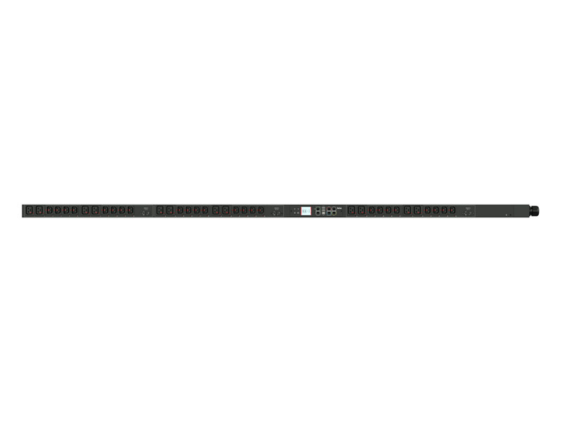 Raritan 3PH, 208V AC, 30A (24A/PH rated); 36 outlets: 24x C13 Locking, 12x C19 Locking; plug: NEMA L15-30P - PX3-4724U-E2A1