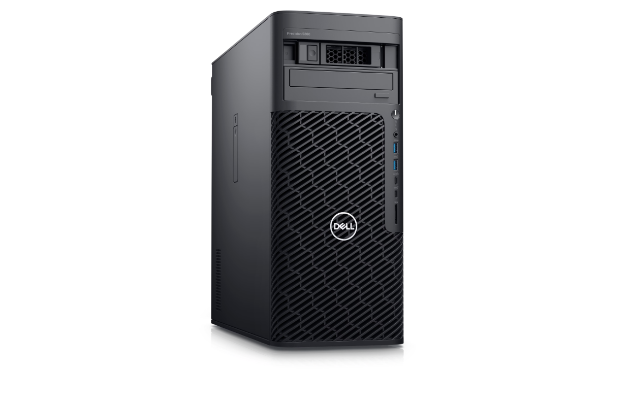 Dell Precision 5860 Tower Workstation - Features up to Xeon 225W processor - Windows 11 Pro for Workstations - (2) 300W pro graphics - 3000189816849.1