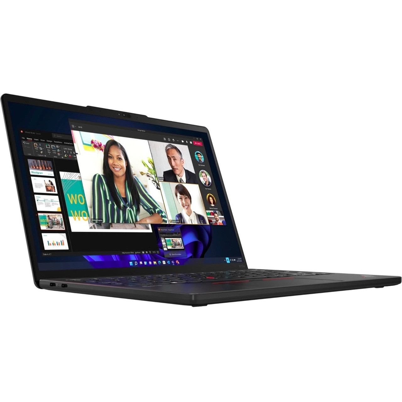 Lenovo Thinkpad X13S Gen 1 21BX0013US 13.3" Touchscreen Notebook - WUXGA - 1920 x 1200 - Qualcomm 3 GHz - 16 GB Total RAM - 16 GB On-board Memory - 256 GB SSD - Thunder Black - Qualcomm Snapdragon 8cx Gen 3 Chip - Windows 11 Pro - 21BX0013US