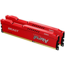 Kingston FURY Beast 8GB (2 x 4GB) DDR3 SDRAM Memory Kit - KF318C10BRK2/8