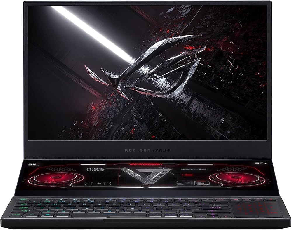 Asus ROG Zephyrus Duo 15 SE GX551 15.6" Gaming Notebook - 4K UHD - 3840 x 2160 - AMD Ryzen 9 5980HX 3.10 GHz - 32 GB RAM - 2 TB SSD - Off Black - AMD Chip - Windows 10 Pro - NVIDIA GeForce RTX 3080 with 16 GB - GX551QS-S99