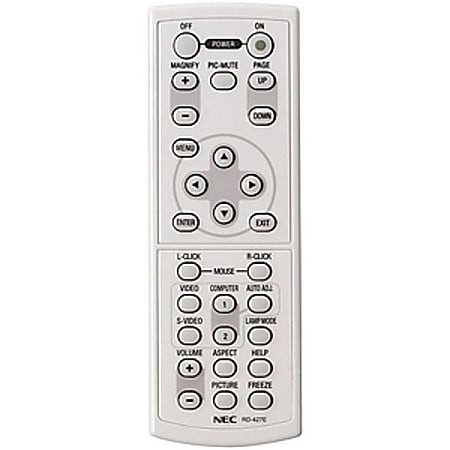 NEC Remote For Vt660K, Vt660, Vt560, Vt465 - RMT-PJ06