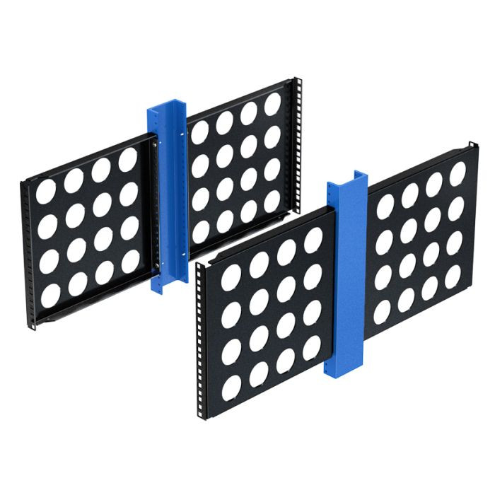 Rack Solutions 7U Conversion Bracket 4-Pack (3In Uprights) - 2POST-7UKIT
