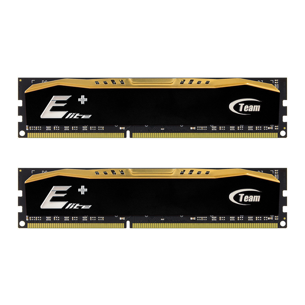 Teamgroup ELITE PLUS DDR3 DESKTOP MEMORY 8GB (1x8GB) 1600MHz CL11 12800 MB/s - TPD38G1600HC1101