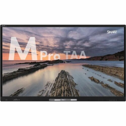 Smart Board M086-V5 Pro Interactive Display, High Secure, Taa - M486-V5-P