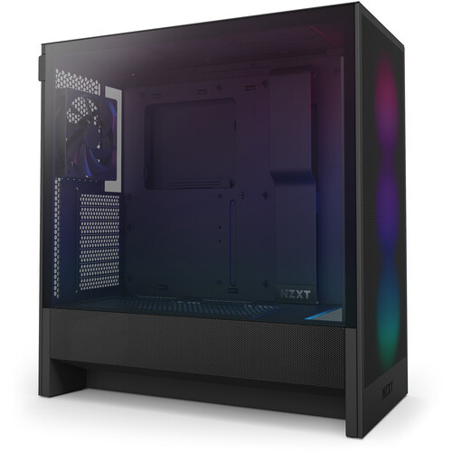 NZXT H5 Flow RGB Mid-Tower Case (Black) - CC-H52FW-R1