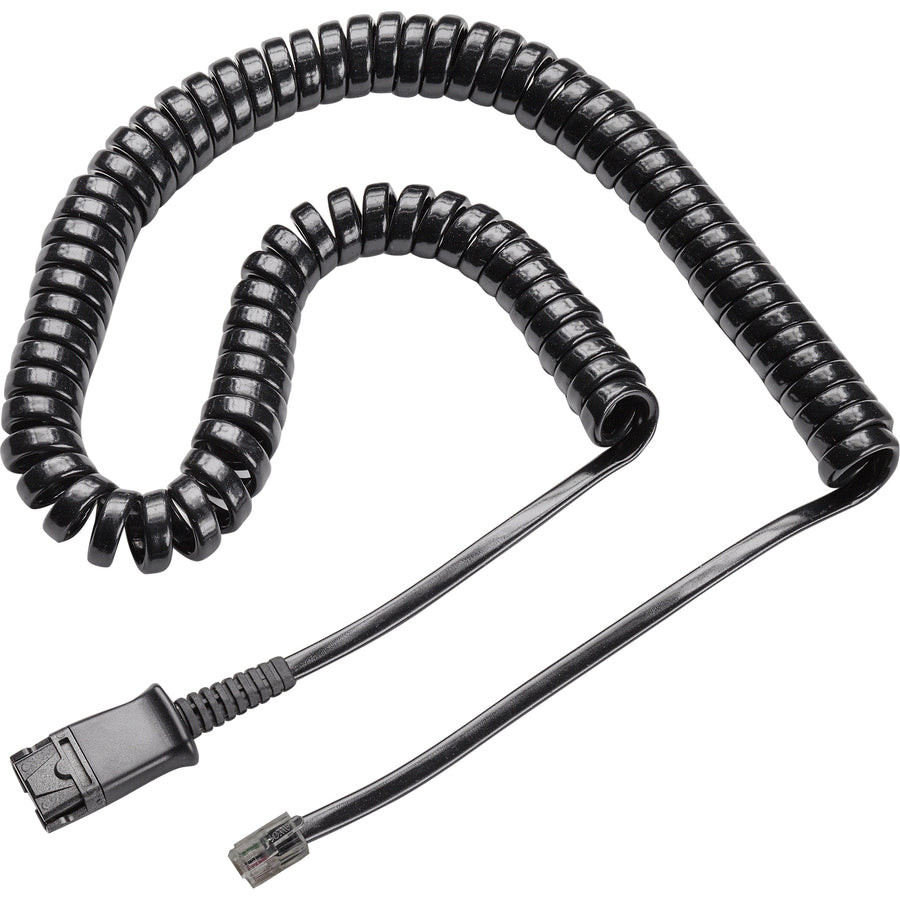 Poly Plantronics Plantronics - Handset cable - RJ-11 (M) - Quick Disconnect (M) - 27190-01