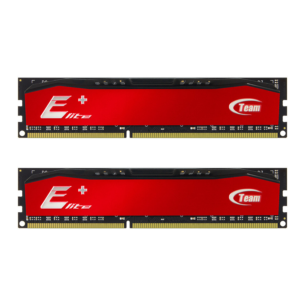 Teamgroup ELITE PLUS DDR3 DESKTOP MEMORY 16GB (2x8GB) 1600MHz CL11 12800 MB/s - TPRD316G1600HC11DC01