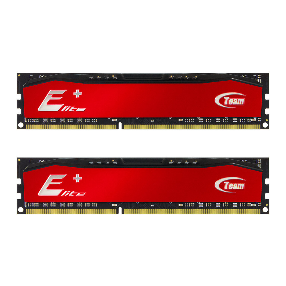 Teamgroup ELITE PLUS DDR3 DESKTOP MEMORY 4GB (2x2GB) 1333MHz CL9 10600 MB/s - TPRD34G1333HC9DC01
