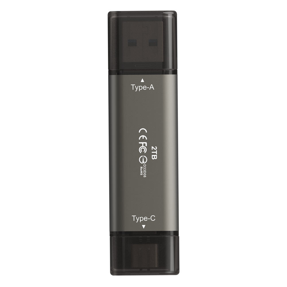 Teamgroup X2 MAX USB 3.2 Gen 2x1 Portable SSD X2 MAX 2TB up to 1,000 MB/s up to 900 MB/s - TX2MAX32TBT01