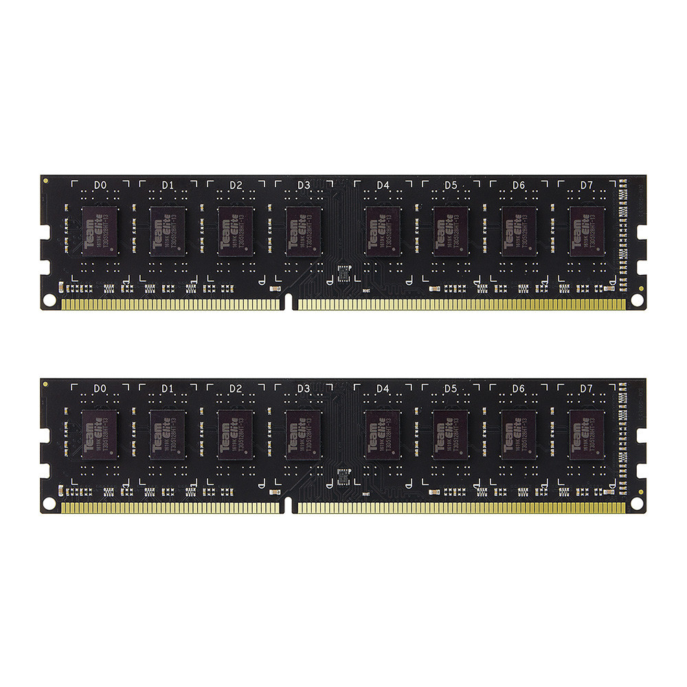 Teamgroup ELITE DDR3 DESKTOP MEMORY 8GB (2x4GB) 1866MHz CL13 14900 MB/s - TED38G1866C13DC01