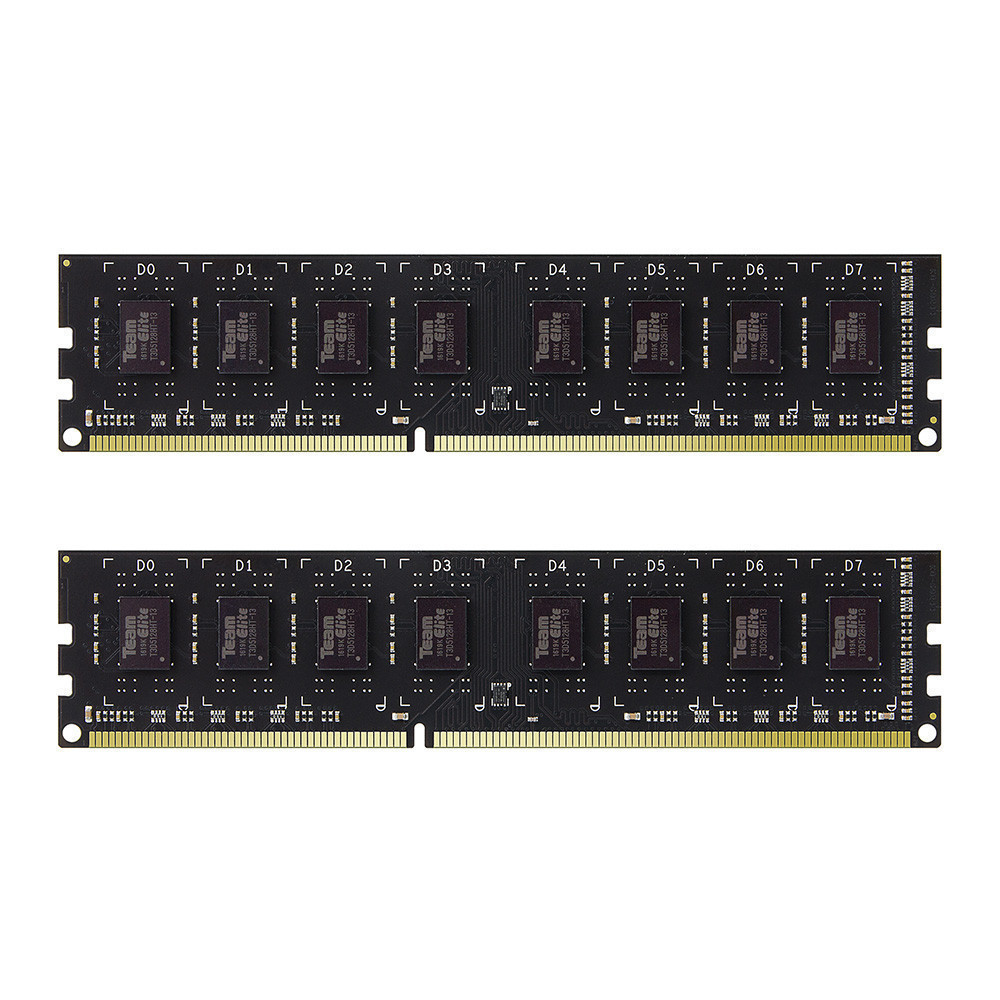 Teamgroup ELITE DDR3 DESKTOP MEMORY 2GB(1x2GB) 1600MHz CL11 12800 MB/s - TED3L2G1600C1101