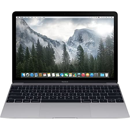 APPLE 3RD PARTY REFURBISHED GRADE B APPLE MACBOOK MLH82LL/A INTEL CORE M5-6Y54/8GB/512GB SSD/WI-FI/BT/BL/WEBCAM/INTEL HD GRAPHICS 515/12IPS QHD/2.03LBS/GREY/90 DAYS