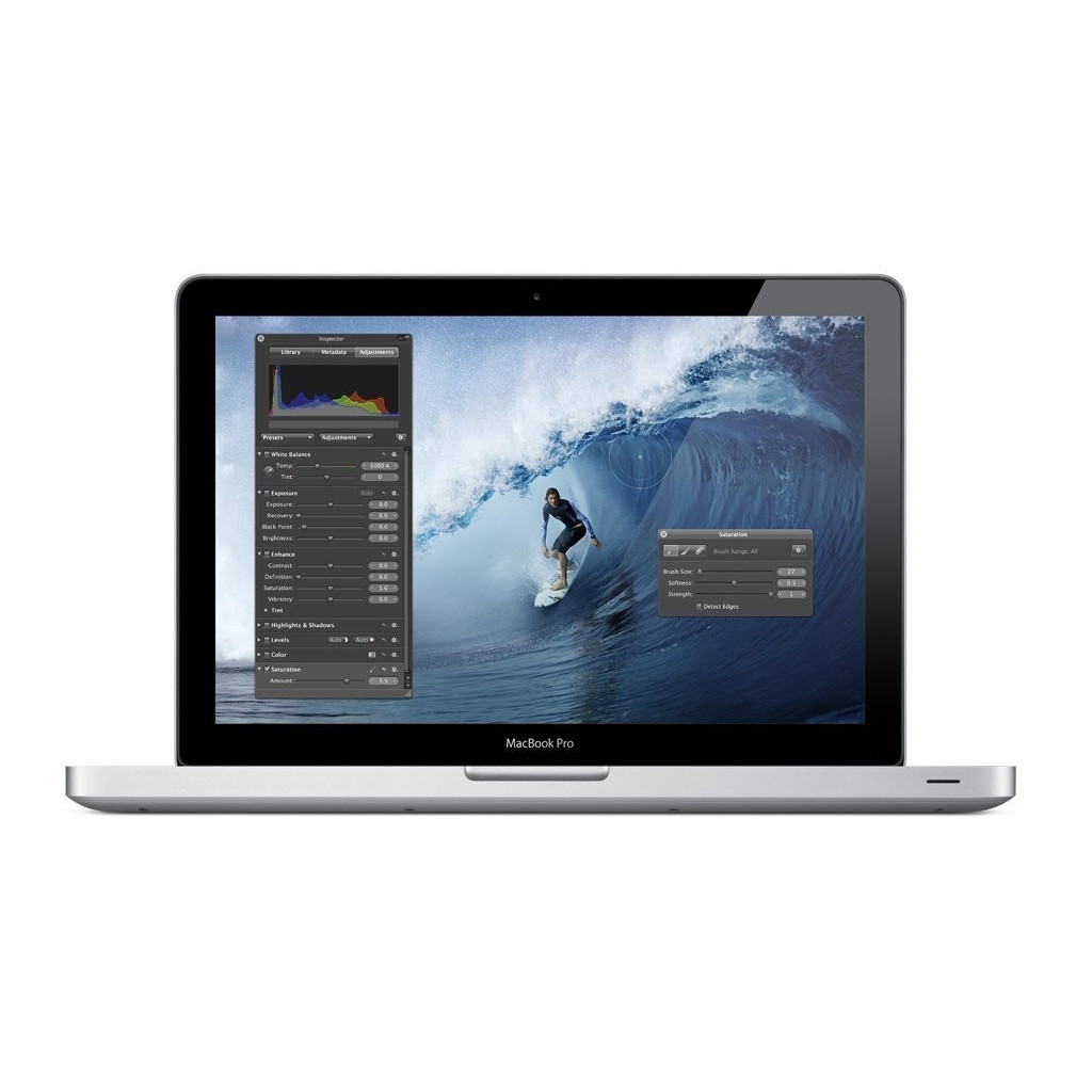 APPLE 3RD PARTY REFURBISHED B GRADE APPLE MACBOOK PRO CORE I5-2435M DUAL-CORE 2.4GHZ 4GB 500GB SSD DVD RW 13.3  NOTEBOOK (LATE 2011) IOS 10.10 YOSEMITE 90 DAY WTY