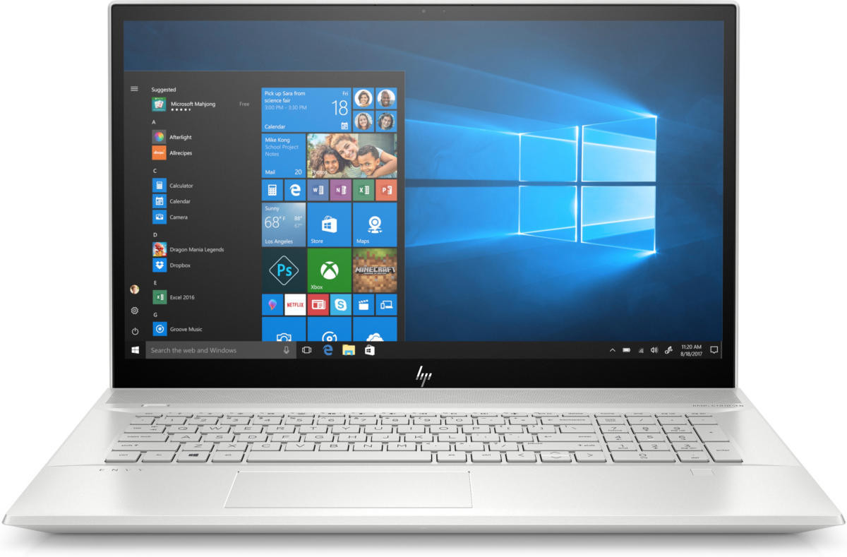 HP Refurbished Envy 17-Ce1010 Intel Core I7-10510u/12gb/1128gb Hdd/Wi-Fi/Bt/Bl/Webcam/Nvidia Geforce Mx250/17.3ips Fhd/Win10h/6.7lbs/Silver/90 Days HP Warranty - 9LL10UAR#ABA