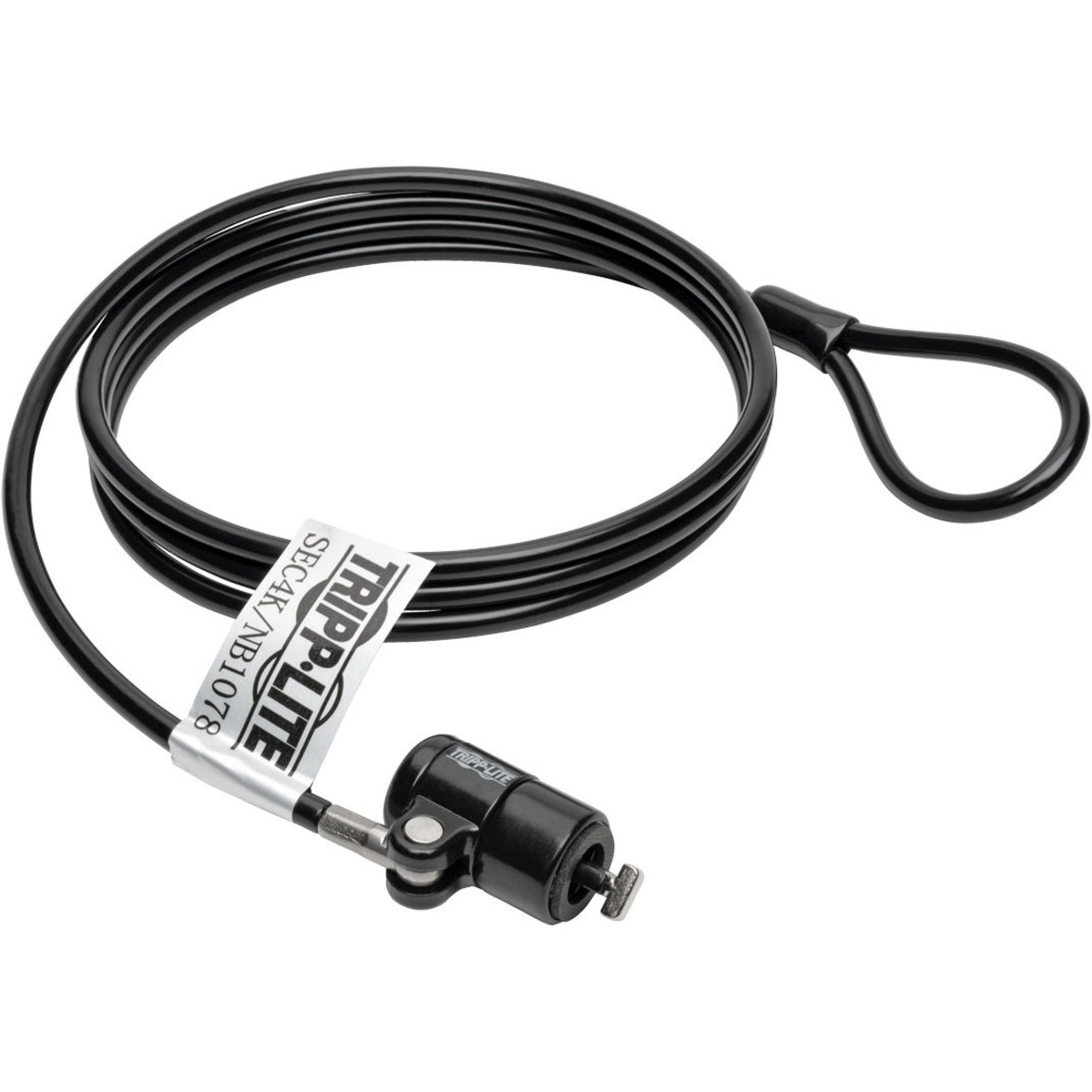 Eaton Tripp Lite Laptop Security Lock Keyed Theft Deterrent Cable 4Ft 4Ft - SEC4K
