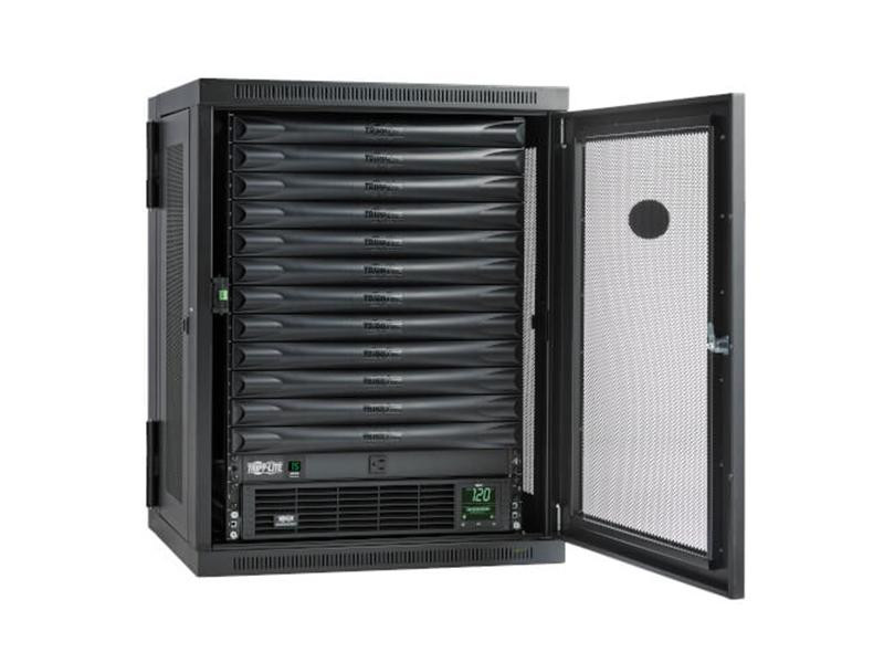 Eaton Tripp Lite Edgeready Micro Data Center-12U, Wall-Mount, 1.5 Kva Ups, Network Management And Pdu, 120V Kit - MDK1W12UPX00000