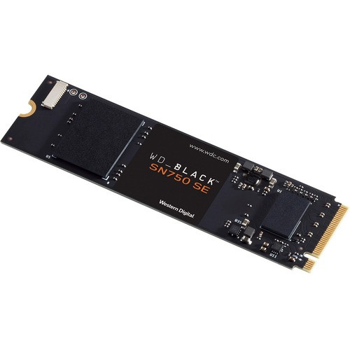 Western Digital Black SN750 WDS100T1B0E 1 TB Solid State Drive - M.2 2280 Internal - PCI Express NVMe (PCI Express NVMe 4.0) Desktop PC, Notebook, Motherboard Device Supported - 600 TB TBW - 3600 MB/s Maximum Read Transfer Rate