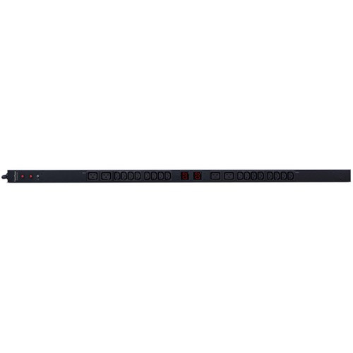 CyberPower PDU30MVHVT20F 200 - 230 VAC 30A Metered PDU - 20 Outlets, 10 ft, NEMA L6-30P, Vertical, 0U, Lifetime Warranty 16 C13 4 C19 20F OUTLETS 10FT CORD