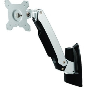 Amer Wall Mount for Monitor - TAA Compliant - 1 Display(s) Supported - 22.10 lb Load Capacity - 75 x 75, 100 x 100 - AMR1AW