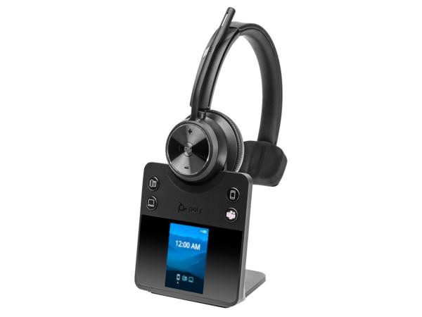 HP Poly Savi 7410 Office Monaural Microsoft Teams Certified DECT 1920-1930 MHz Headset US - 8L7D7AA#ABA