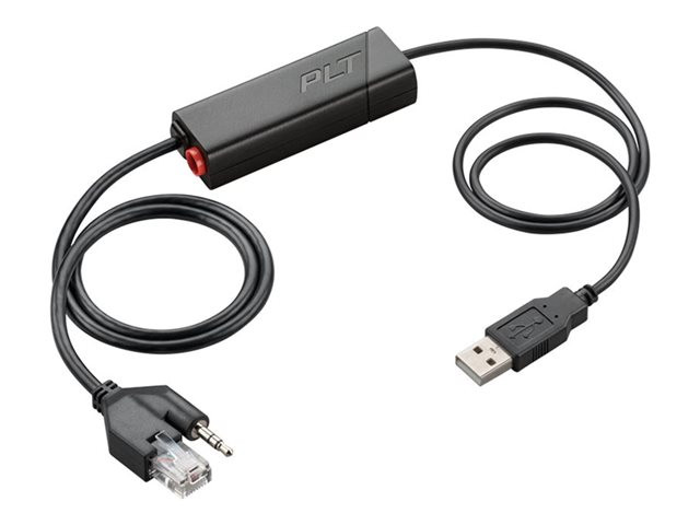 HP Poly Apu-76 - Electronic Hook Switch Adapter For Headset - Taa Compliant - 85R00AA