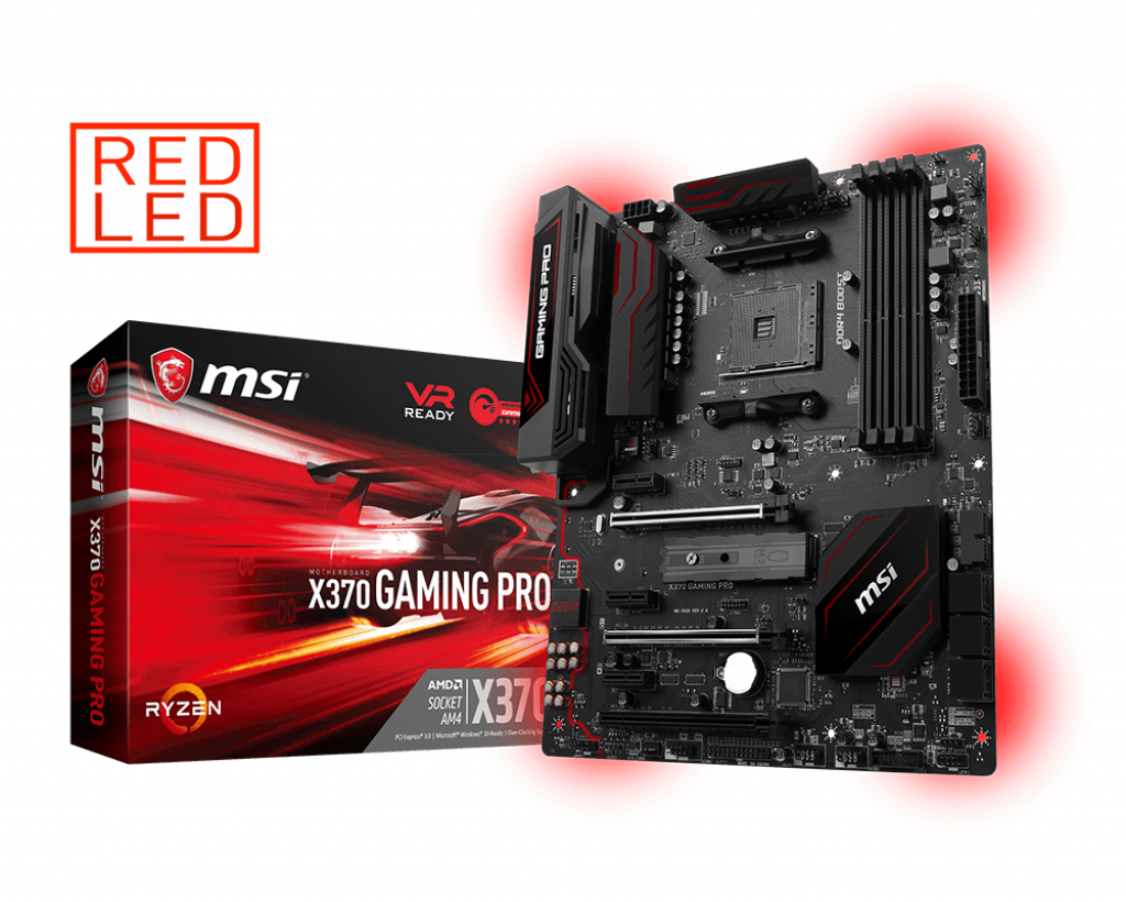 MSI X370 Gaming Pro Motherboard Amd -Yzen 7 -128Gb -Ddr4 Memory1866/ 2133/ 2400/ 2667(Oc)/ 2933(Oc)/ 3200(Oc)+ Mhz