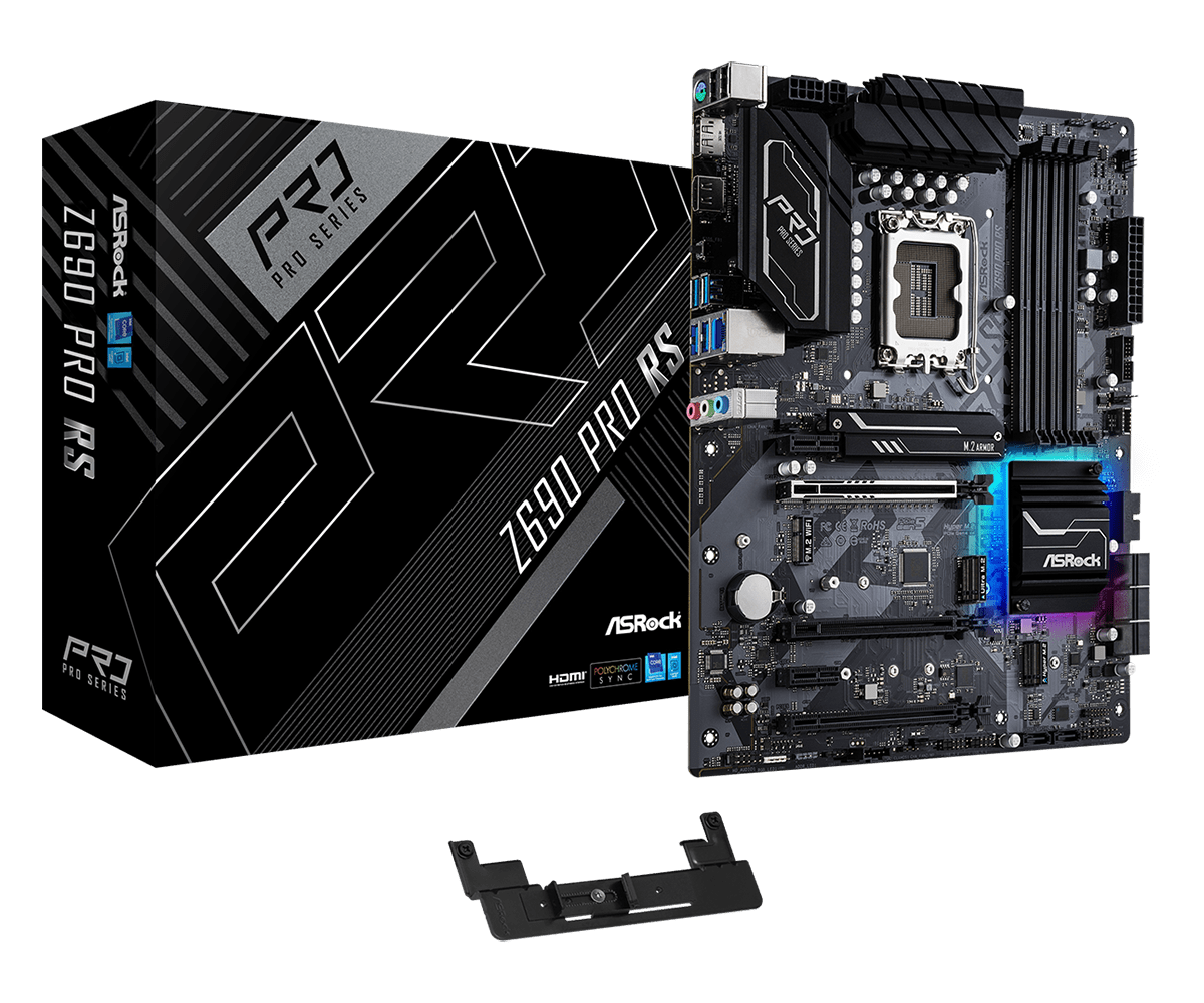 ASRock Z690 PRO RS ATX 1700 Socket 4 DDR4