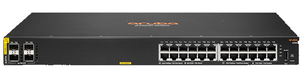 HPE Aruba 6100 24G 4Sfp+ Reman Switch U.S. - English Localization - JL678AR#ABA