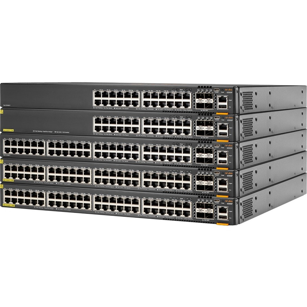 HPE Aruba 6200F 24G 4Sfp+ Reman Switch Jmpcbl-Row - JL724AR#B2C