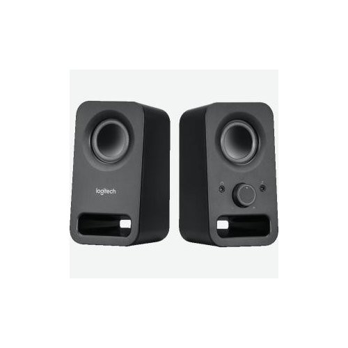 Logitech Multimedia Speakers Z150 with Clear Stereo Sound (Midnight Black, 3W RMS) - 2 - 980-000802