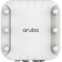 HPE AP-518 Dual Band 802.11ax 4.80 Gbit/s Wireless Access Point - Indoor - 2.40 GHz, 5 GHz - External - MIMO Technology - 2 x Network (RJ-45) - 2.5 Gigabit Ethernet, Gigabit Ethernet Bluetooth 5 - IP55 - R4H03A