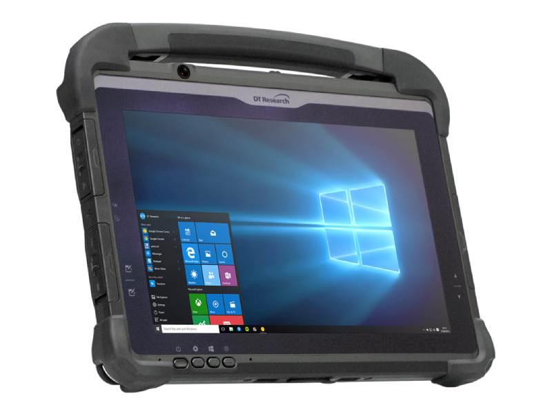 DT Research DT302 10.1" Rugged Tablet with Intel 13th Generation i7 Processor, 2TB SSD, 8GB RAM, Capacitive Touch LCD, Windows 11 IoT Enterprise, Power Supply, 3 Year Standard Warranty, TPM 2.0 - TAA Compliant - 3027-1-4C