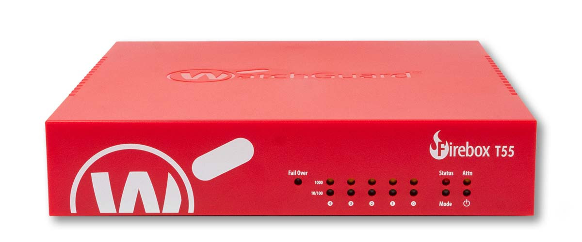 Watchguard Firebox T55 With 3 Years Basic Security Suite Monthly Subscription (Us) - WGT55923-US