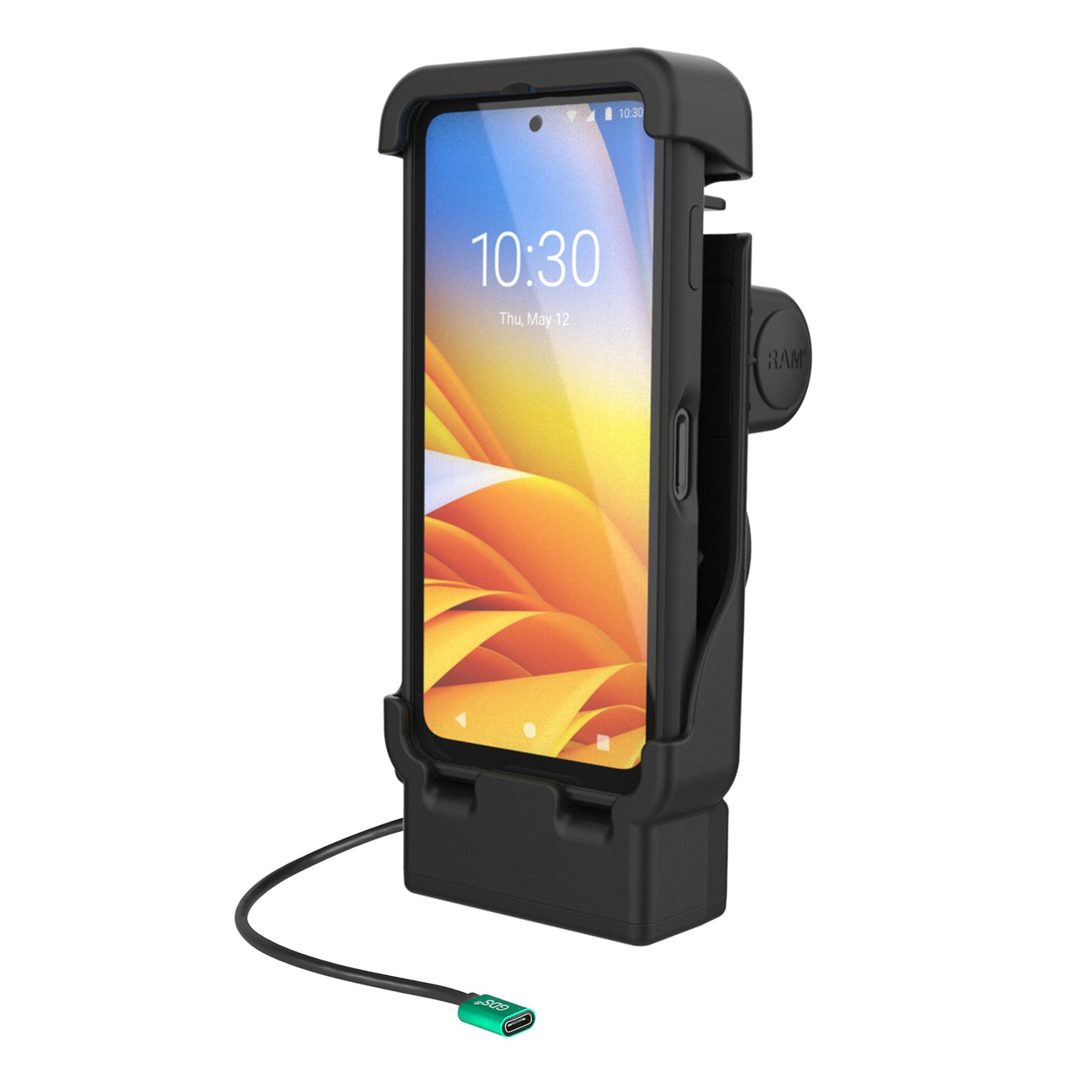 RAM Mount RAM Powered Vehicle Dock for Zebra EM45 - RAM-HOL-V15-ZE38PU