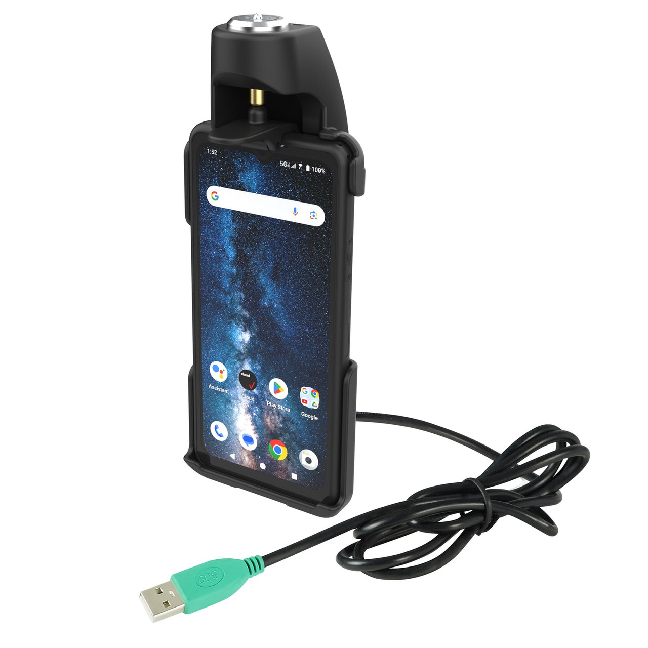 RAM Mount RAM EZ-Roll'r Powered Locking Dock for Sonim XP Pro -RAM-HOL-SNM5PLU