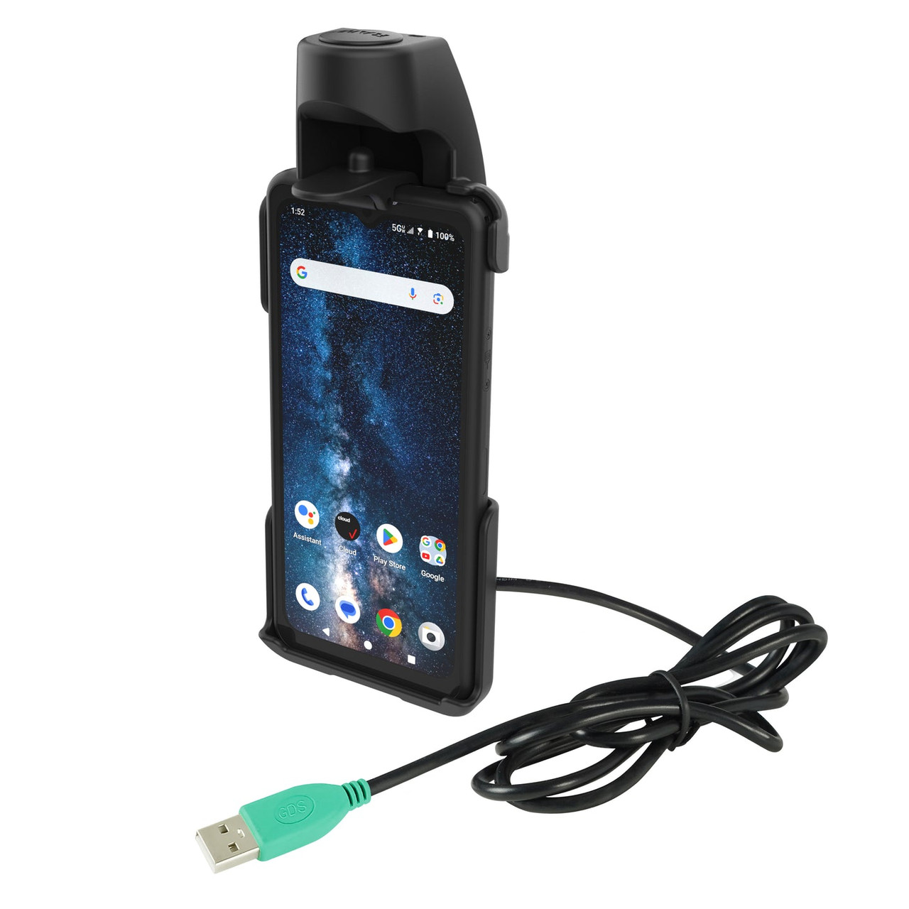 RAM Mount RAM EZ-Roll'r Powered Dock for Sonim XP Pro (Non-Locking)- RAM-HOL-SNM5PU