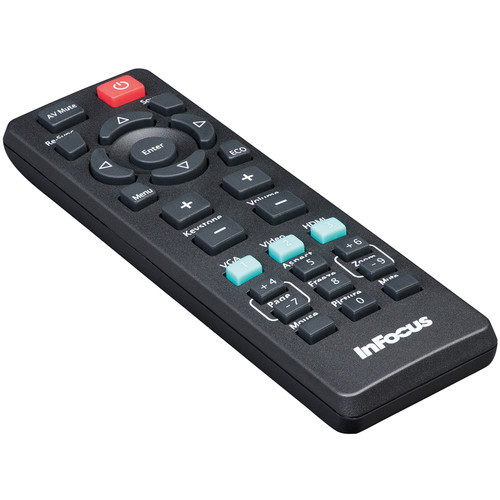 InFocus Remote for Select InFocus/ScreenPlay Projectors (Black) - HW-NAVIGATOR-5