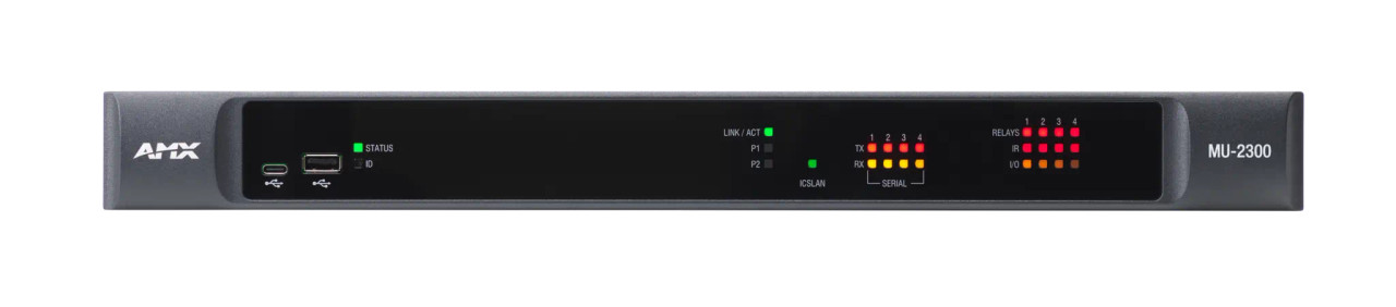 AMX MUSE Automation Controller – 4 Serial, 4 Relays, 4 IR, 4 IO & ICSLan - AMX-CCC023