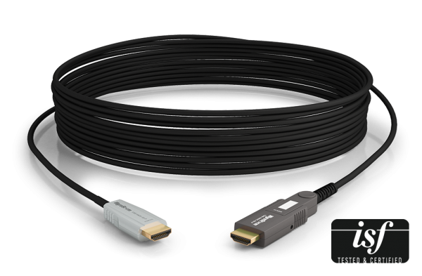 WyreStorm 24Gbps 4-core Active Optical HDMI Cable | 4K HDR 4:4:4/60 | Kevlar strengthened | Detachable Head | Plenum & FT6 Rated