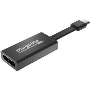 Plugable USB C to DisplayPort Adapter 4K 60Hz, Thunderbolt 3 to DisplayPort Adapter - Compatible with MacBook Pro, Windows, Chromebooks, iPad Pro, Dell XPS, and More - USBC-TDP