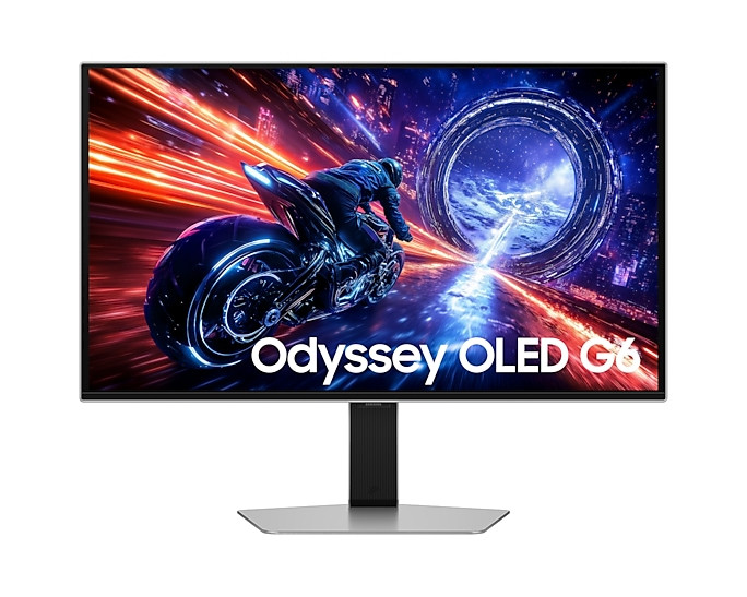 Samsung 27â Odyssey OLED G6 G60SF QHD 500Hz Gaming Monitor - LS27FG602SEXXS
