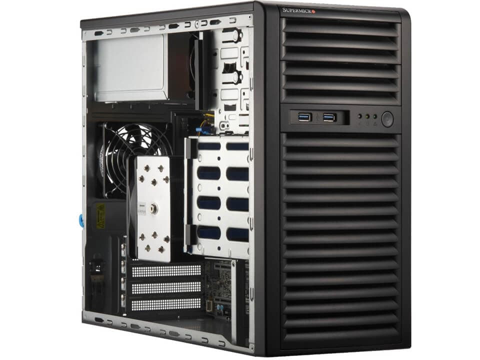 Supermicro Mainstream A+ Server AS-3015A-I - UP Mid-Tower Workstation for SMB and Content Creation