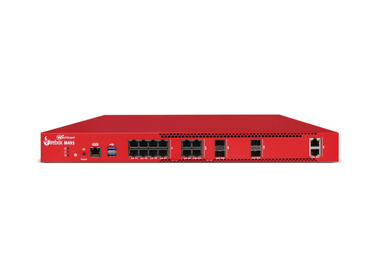Watchguard Firebox M495 With 1-Yr Total Security Suite - WGM49500801
