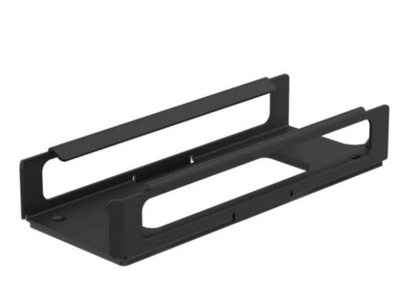 Rack Solutions Secure Wall Mount L09 for Lenovo Thunderbolt 4 Dock. Locking 16 Ga Steel Mounts on Wall or Under Desk in any Orientation to Free Space; Full Port and Vent Access. Fully Assembled with Wall Hardware for Quick Install - 104-9109