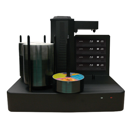 Vinpower Cronus Blu-ray/DVD/CD Publishers without Printer - 4 Drives - CRONUS500-BD-S4T-NP-BK