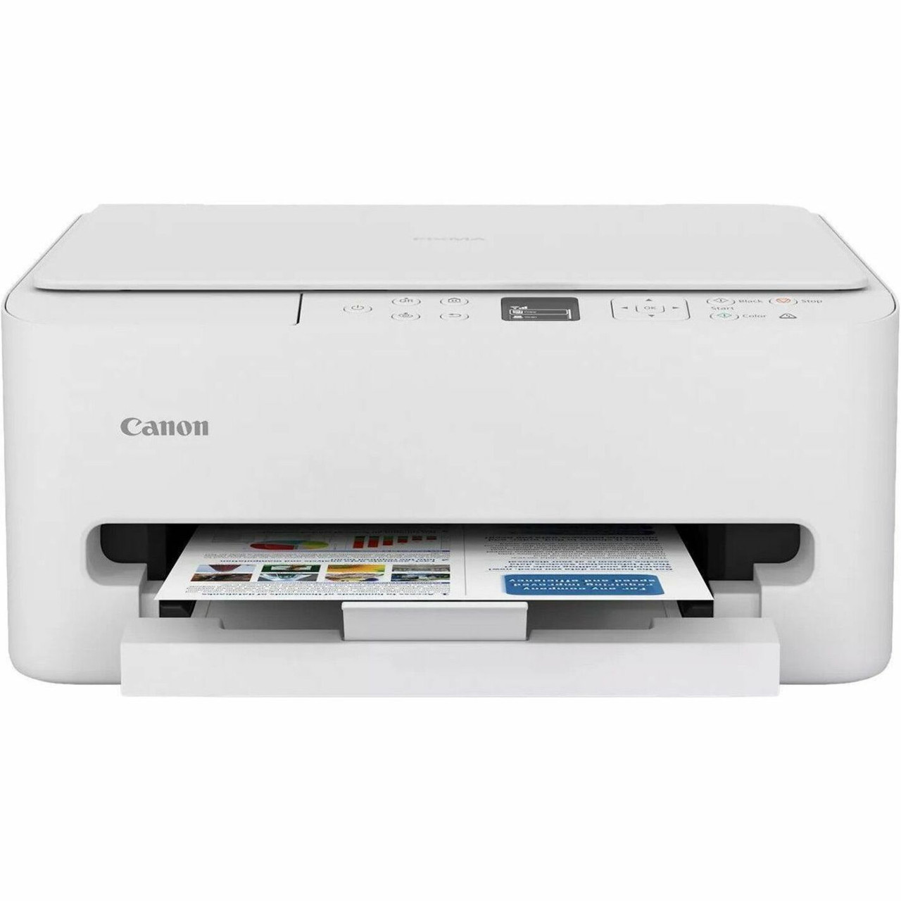 Canon PIXMA TS6520 Wired & Wireless Inkjet Multifunction Printer - Color - 7179C002
