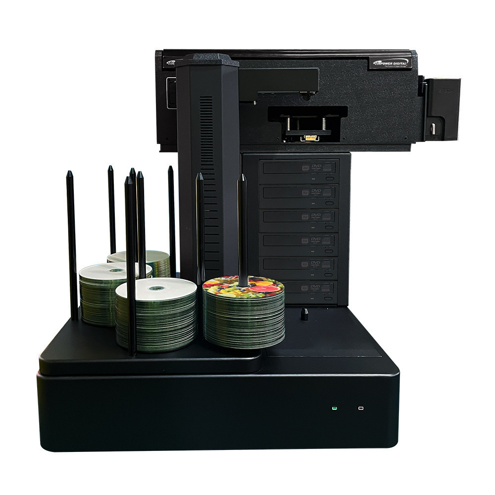 Vinpower Cronus Plus Blu-ray/DVD/CD Publishers with CISS Inkjet Printer - 6 Drives - CRONUS-806i-BD-PLUS